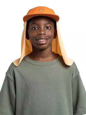 BUFF | Cappellino Desert per bambini con protezione per il collo | orange